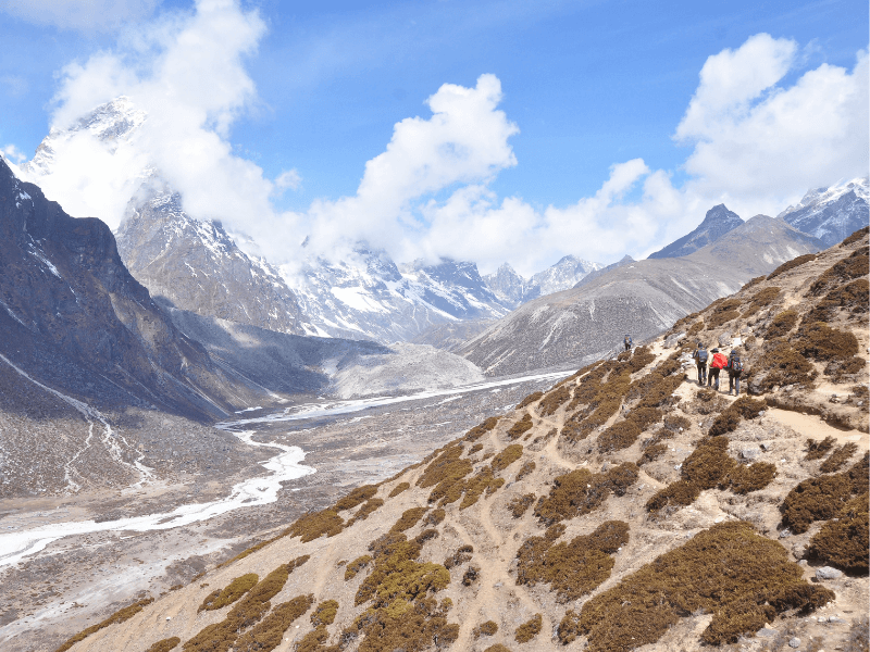 Mondlandschaft in Annapurna