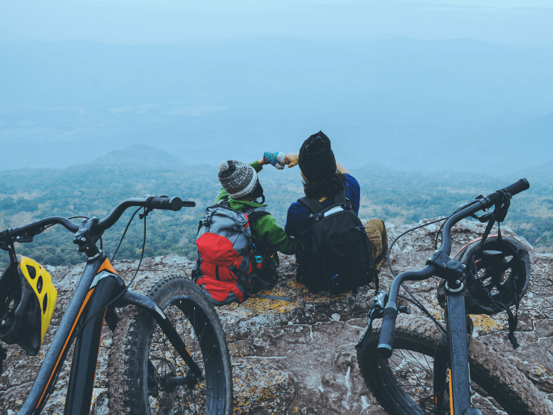 Mountainbiken in Nepal