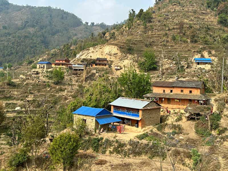 Einer der Homestays der Chepang