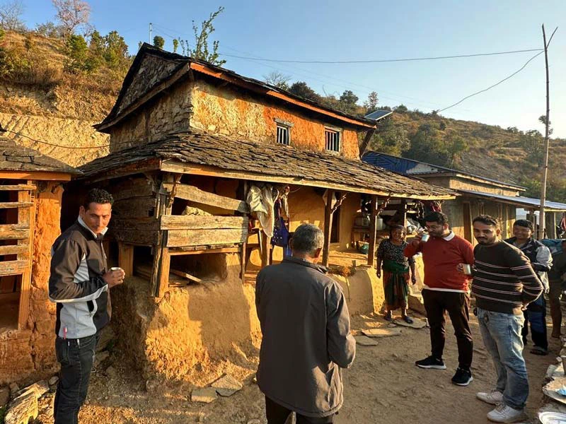 Ein mit Unterstützung von erlebe neu errichteter Homestay