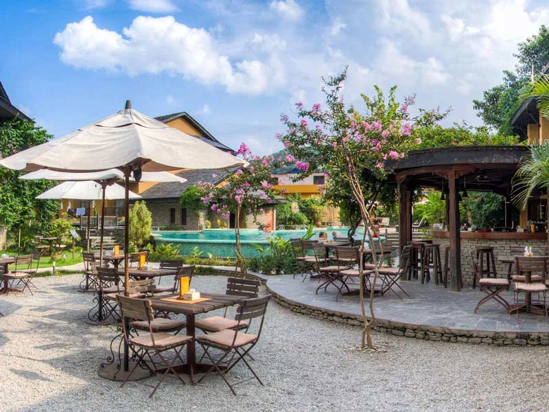 Hotel mit Pool in Pokhara