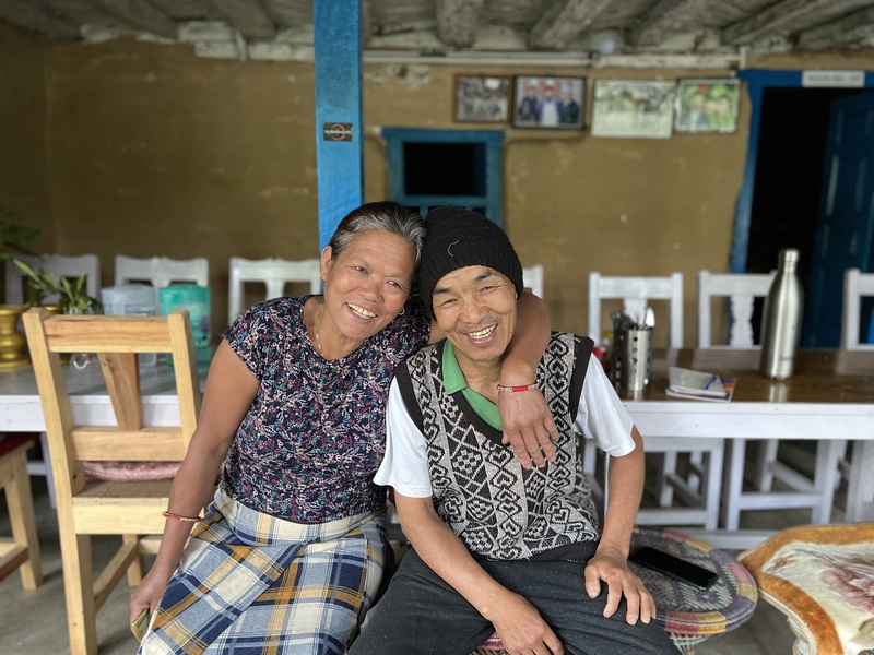 Begegnungen während des Pokhara Trekkings