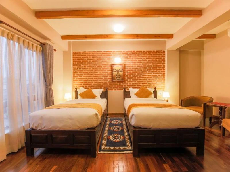 Zweibettzimmer in Bhaktapur in Nepal