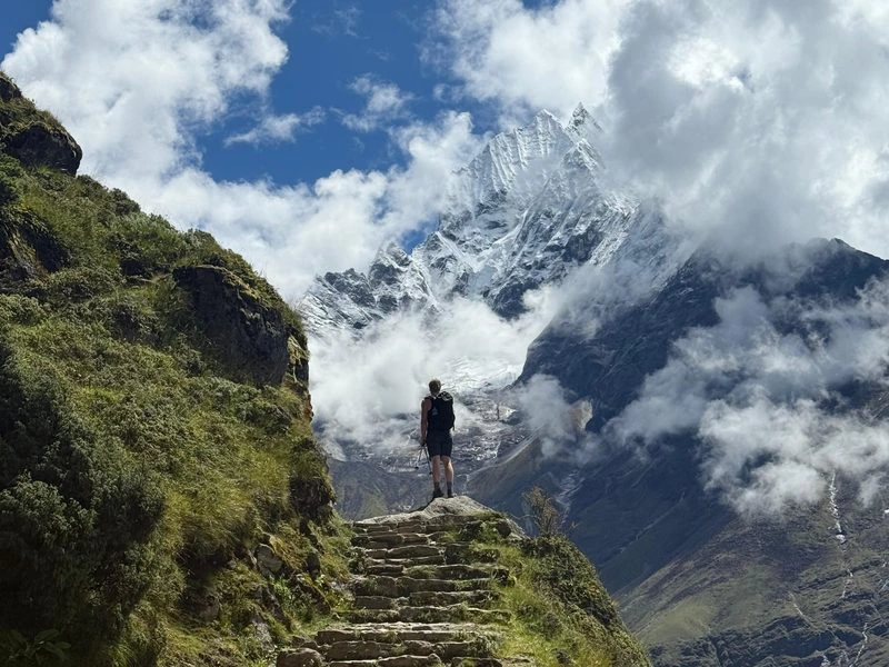 Landschaft beim Everest Base Camp Trek in Nepal