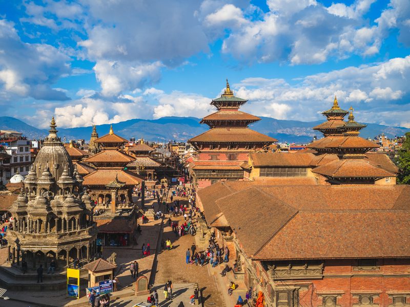 Tempel in Kathmandu, Nepal