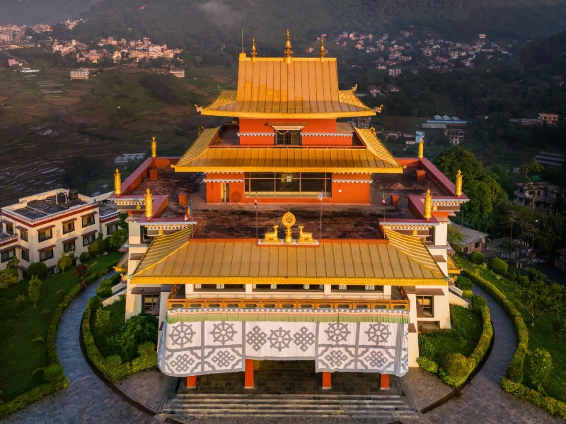 Neydo Kloster im Kathmandutal in Nepal