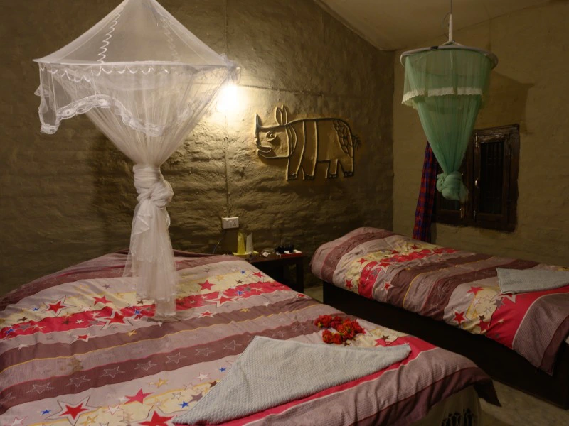 Zimmer im Homestay in Barauli