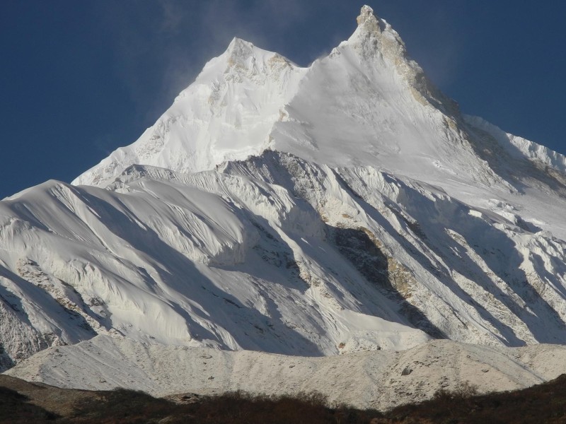 Mount Manaslu in Nepal