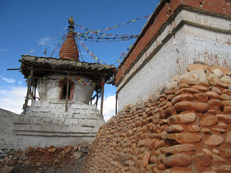Chorte in Lo Manthang, Nepal