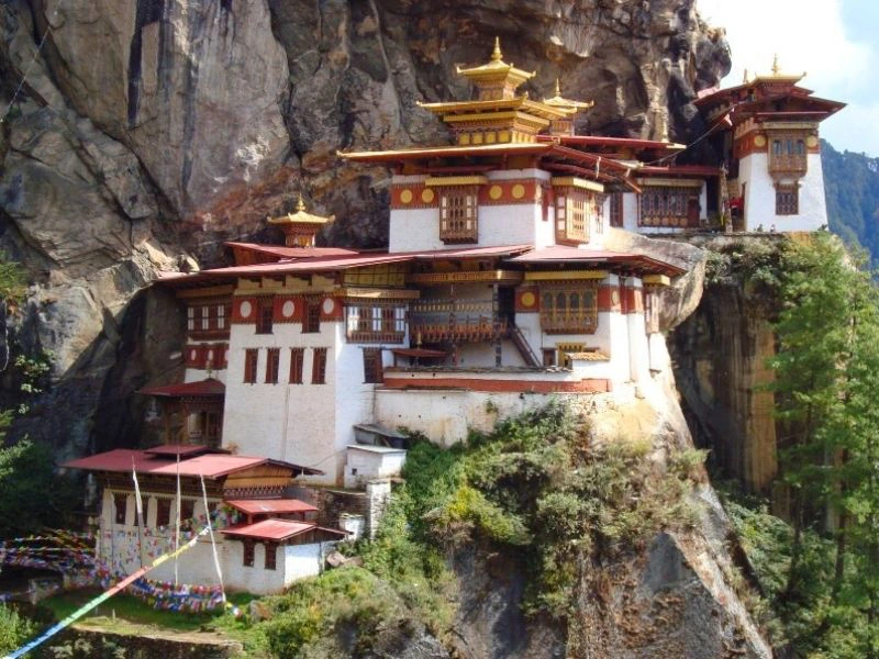Tigernest bei Paro in Bhutan