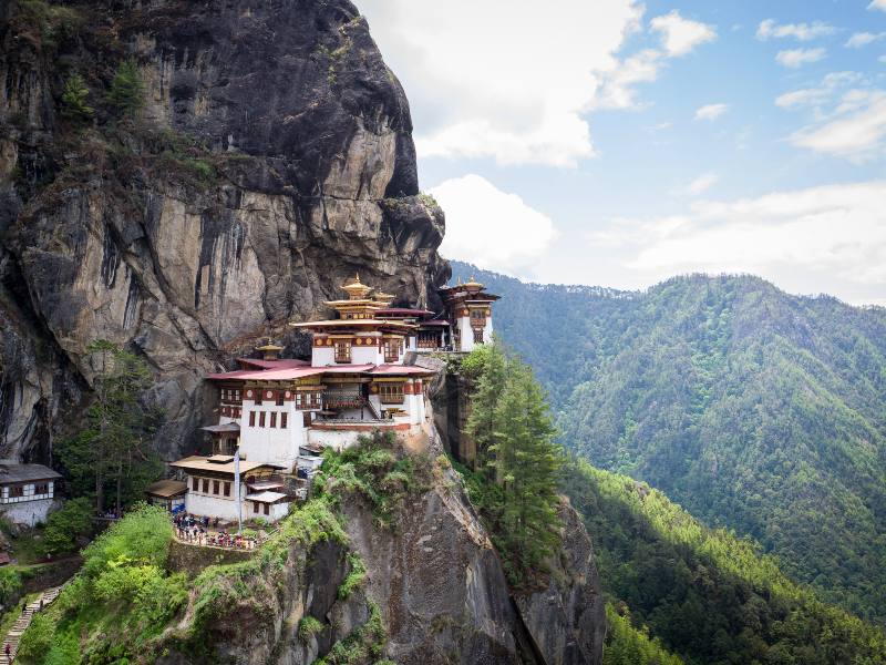 Tigernest Kloster in Bhutan