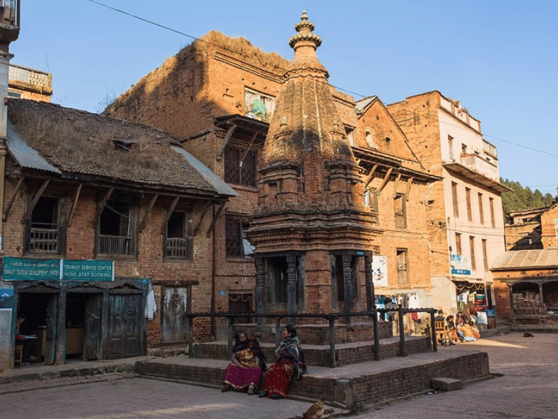 Panauti bei Kathmandu in Nepal