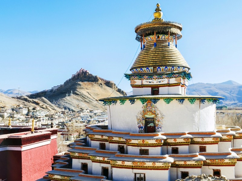 Kloster in Tibet, China