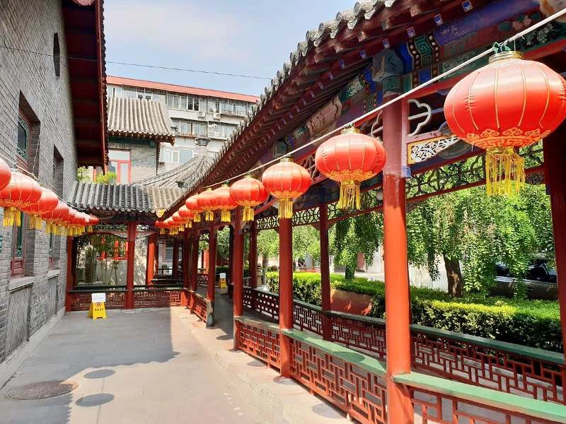 Hotel in der Altstadt von Peking