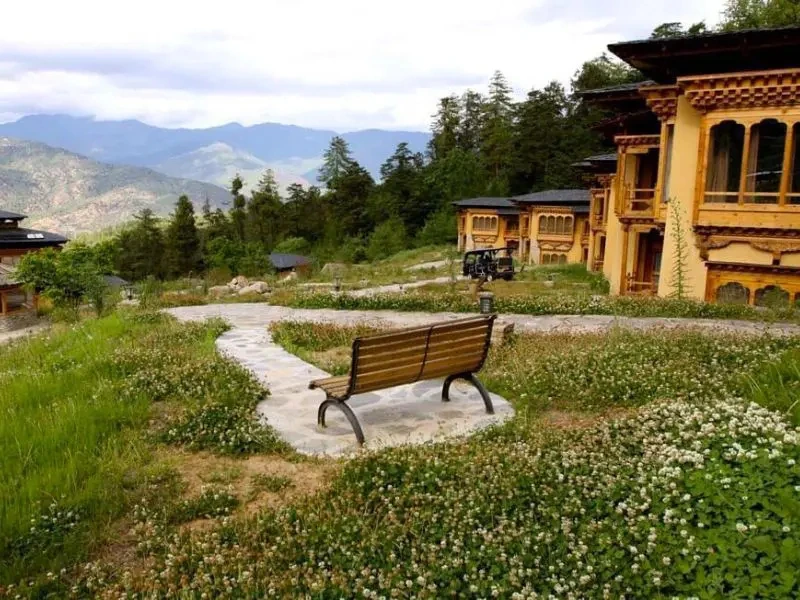 Komfortables Hotel in Paro, Bhutan