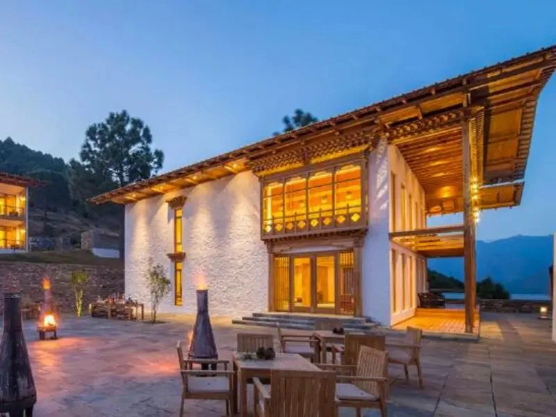 Komfortables Hotel in Punakha, Bhutan