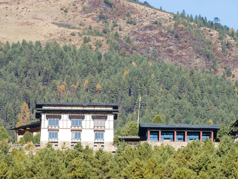 Stilvolles Hotel in Gangtey, Bhutan