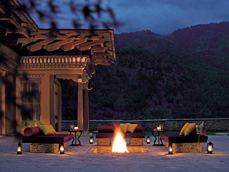 Stilvolles Hotel in Thimphu, Bhutan