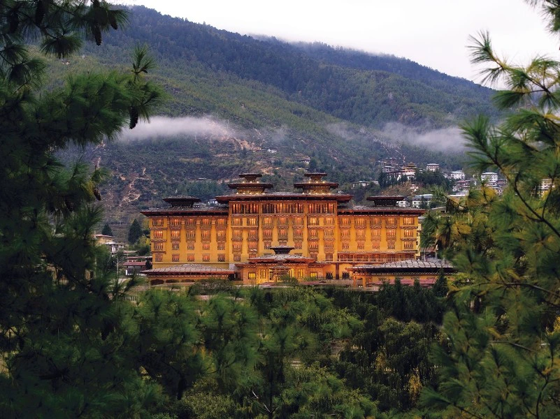 Stilvolles Hotel in Thimphu, Bhutan