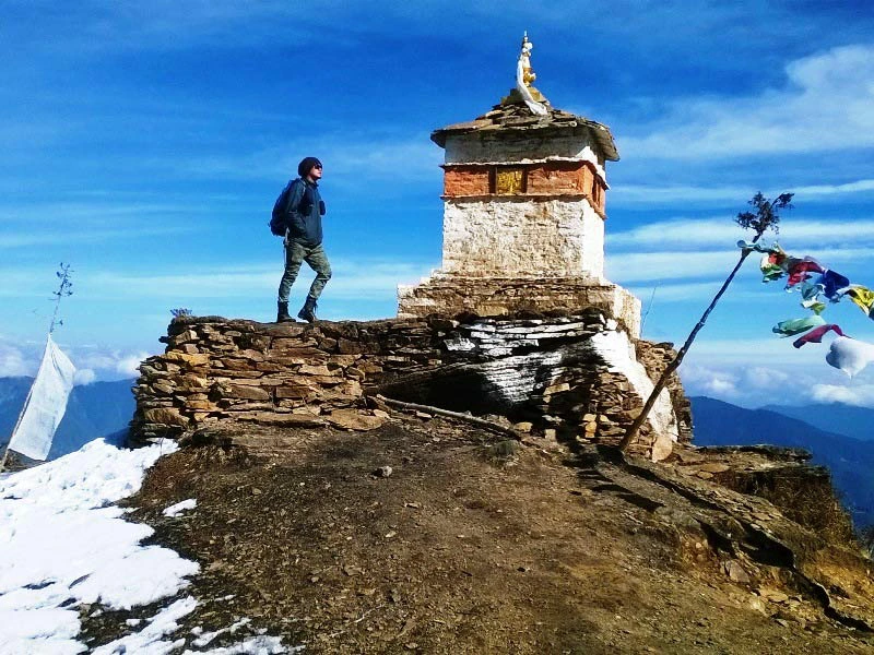 Trekking auf dem Drukpath Trek Pass