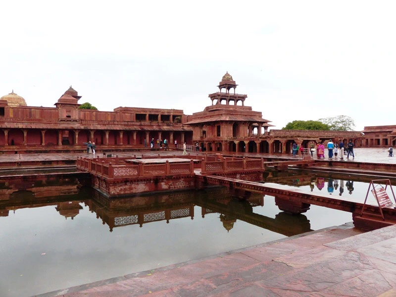 Fatehpur Sikri bei Agra in Indien