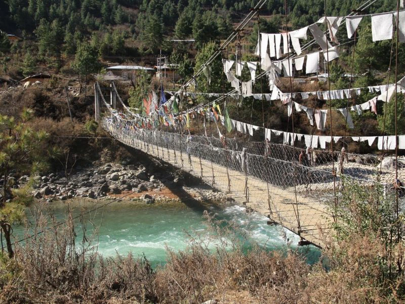 Brücke in Bumthang