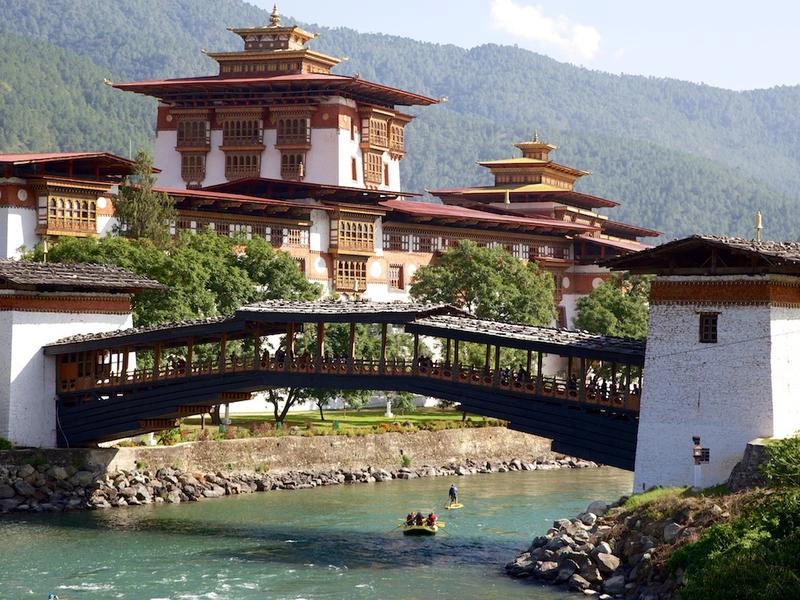 Kloster in Punakha