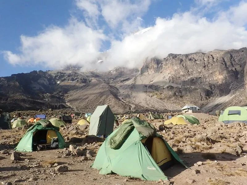 Barranco Camp am Kilimanjaro
