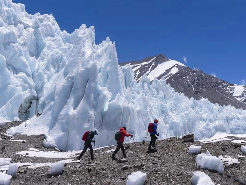 Auf dem Weg zum Gipfel des Kilimanjaro