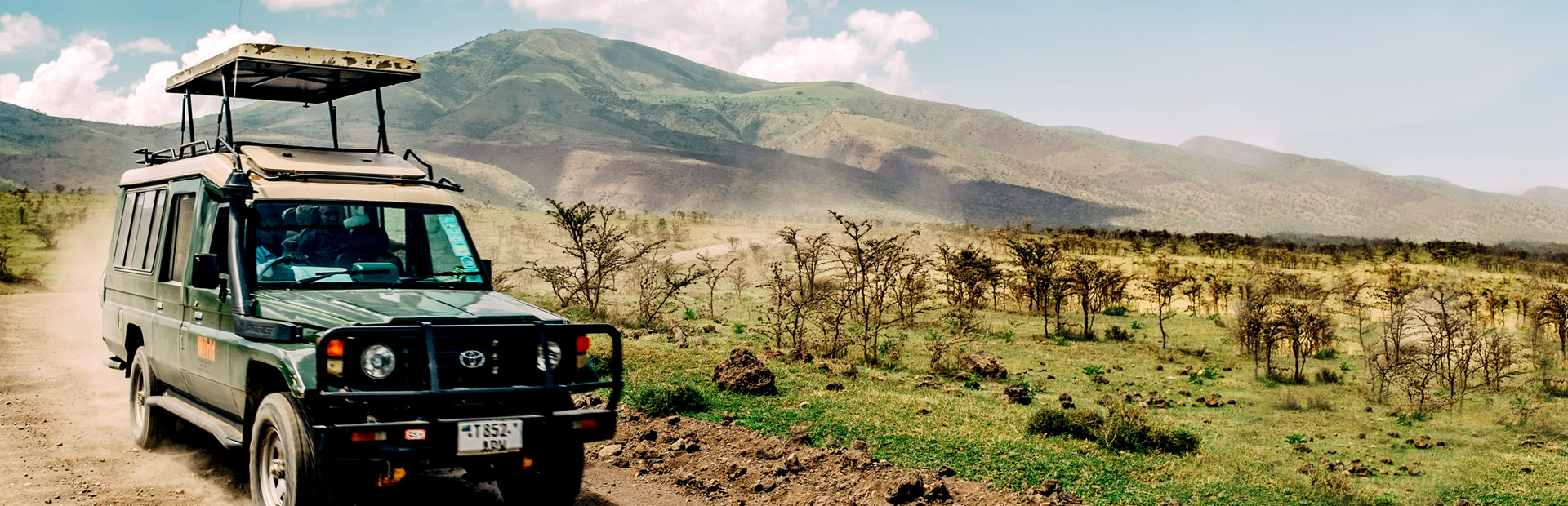 Jeepsafari durch Tansania