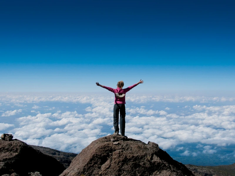 Gipfel des Kilimanjaro
