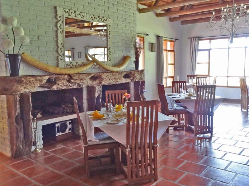 Restaurant der Lodge