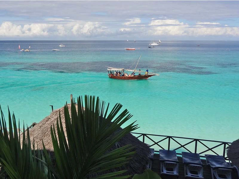 Ausblick auf Sansibar