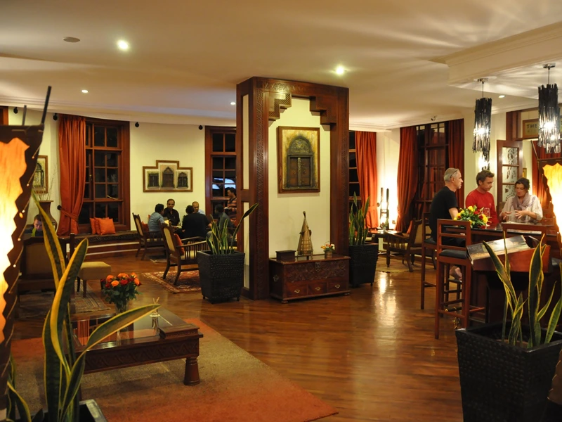 Lobby der Lodge