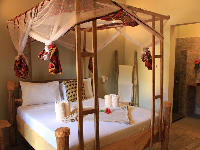 Schlafzimmer Lodge Moshi