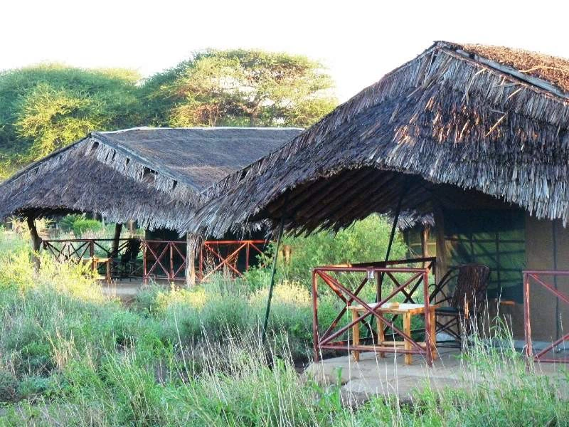 Zelt in Amboseli