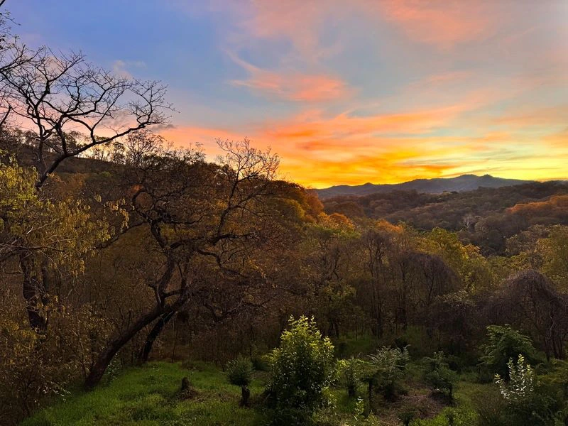 Sonnenuntergang im Nyerere Nationalpark