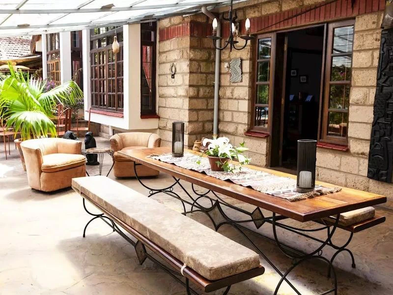 Aussenbereich- Hotel Nairobi