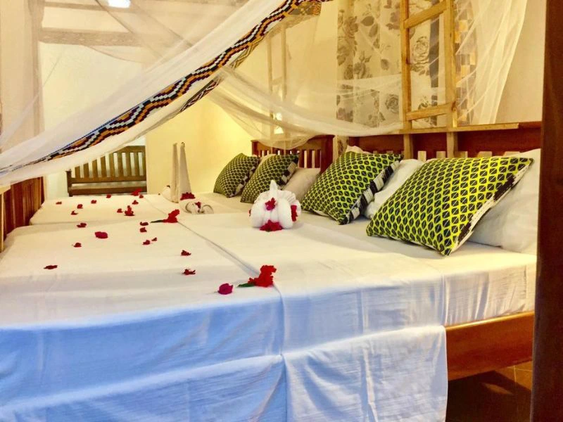 Hotelzimmer auf Sansibar