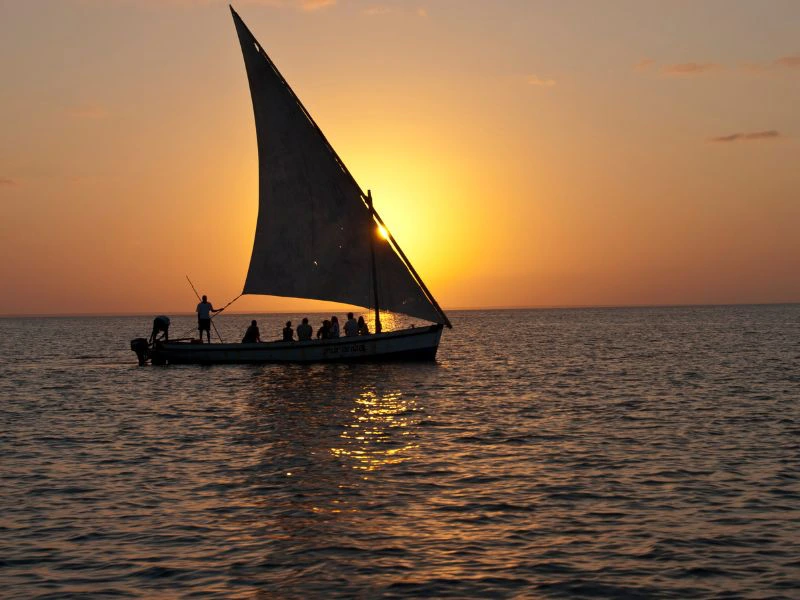Ngalawa-Cruise Sansibar Tansania