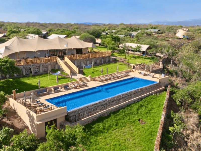 Tented Camp beim Lake Manyara Tansania