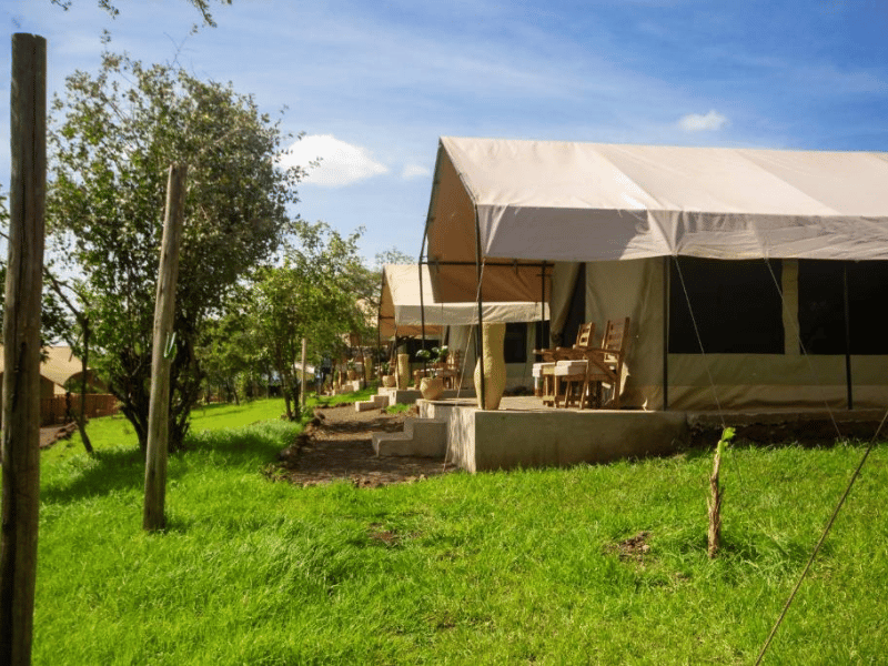 Tented Camp beim Lake Manyara Tansania