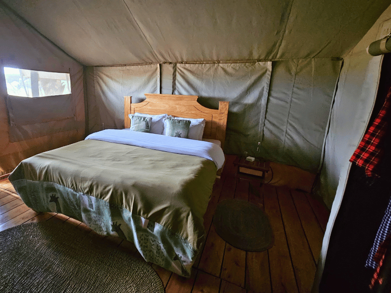 Camp am Ngorongoro Krater Tansania