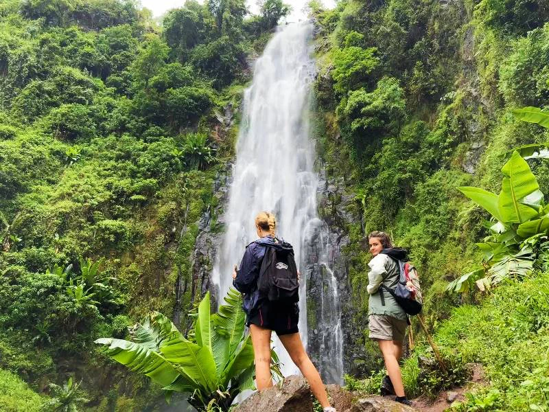 Materuni Wasserfall, Tansania