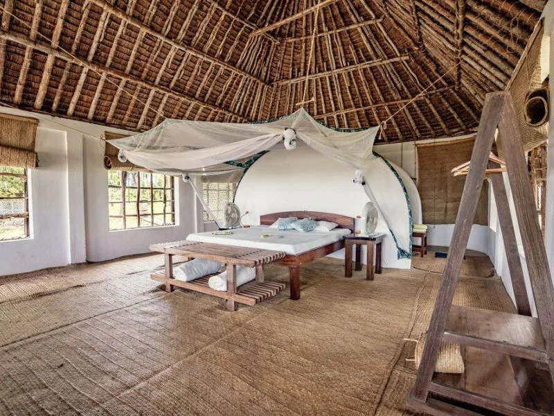 Unterkunft an der Küste von Swahili