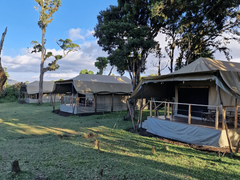 Glamping in Tansania