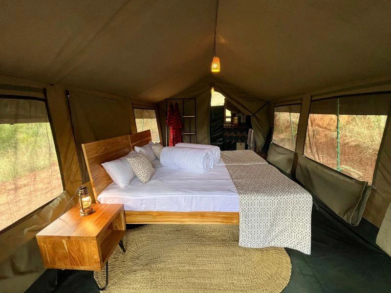 Innenleben Ihres Camps im Mkomazi National Park Tansania