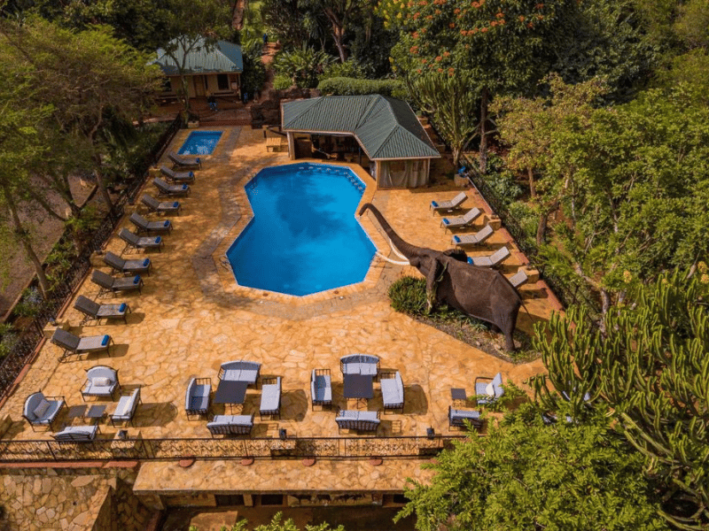 Lodge in Karatu Tansania