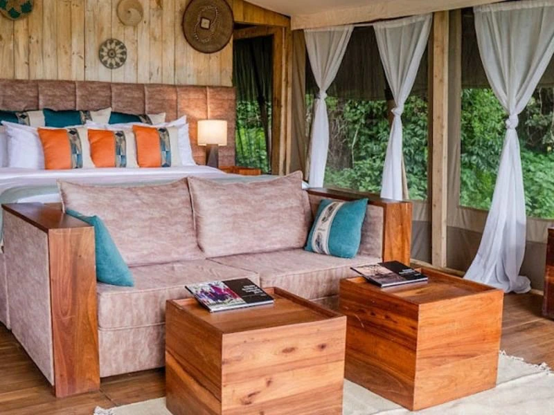 Zeltcamp an Ngorongoro Krater Tansania