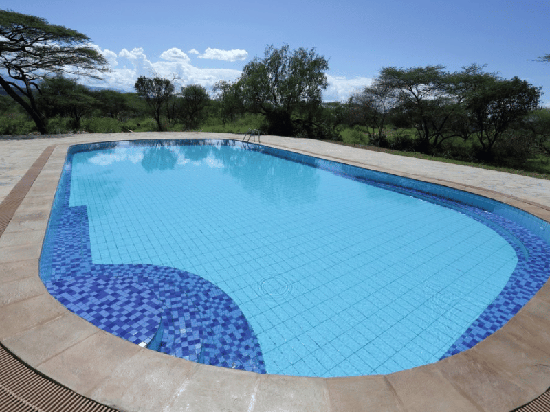 Lodge am Lake Baringo Kenia Pool